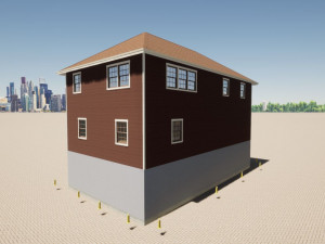 Real Life House 1 3D Модель