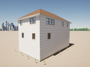 Real Life House 1 3D Модель