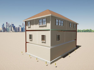 Real Life House 1 3D Модель