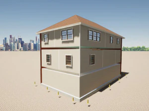 Real Life House 1 3D Model