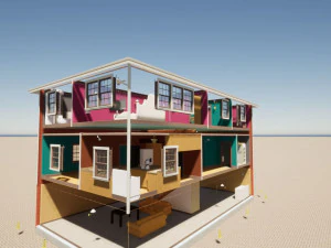 Real Life House 1 3D Model