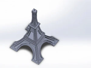 Eyfel Kulesi 3D Baskı Modeli