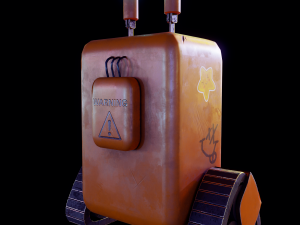 Robot Mimo 03 3D Model