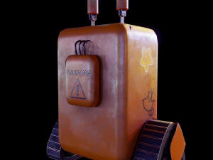 Robot Mimo 03 3D Model