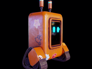 Robot Mimo 03 3D Model