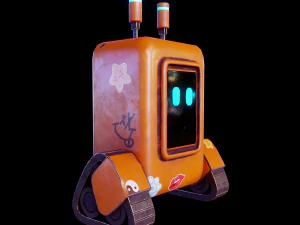 Robot Mimo 03 3D Model
