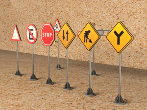 Traffic signal 3D Model