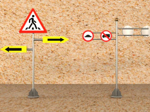 Traffic signal 3D Model