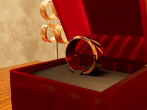 Luxury ring 3D Model