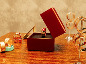 Luxury ring 3D Model