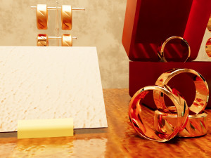 Luxury ring 3D Model