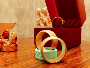 Luxury ring 3D Model
