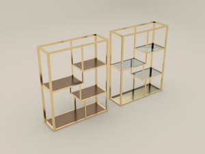 Fancy shelves 3D 모델