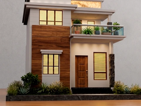 Modern House 3D Model