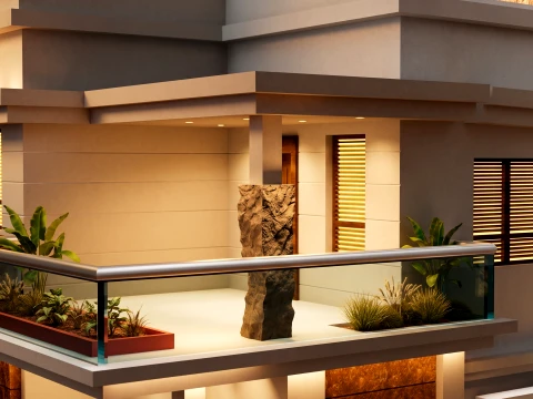 Modern House 3D Model