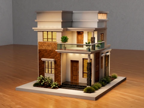 Modern House 3D Model