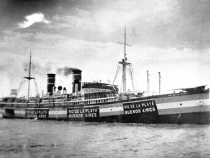 SS Rio de la Plata 3D Model