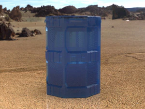 Sci-fi Canister as a storage container 3D Print Model