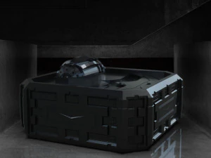 Weapon Box from Batman world as storage container 3D Print Model