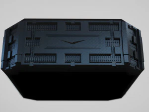 Weapon Box from Batman world as storage container 3D Print Model