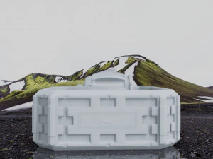 Weapon Box from Batman world as storage container 3D Print Model