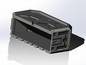 Weapon Box from Batman world as storage container 3D 프린트 모델