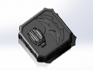 Weapon Box from Batman world as storage container 3D 프린트 모델