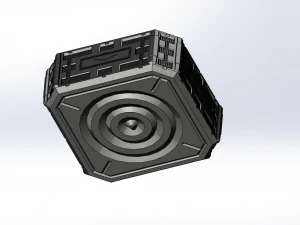 Weapon Box from Batman world as storage container 3D Print Model