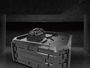 Weapon Box from Batman world as storage container 3D Print Model