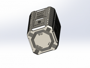 Superman Krypronite Box as storage container 3D Baskı Modeli