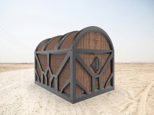 Treasure Chest 3D Print Model