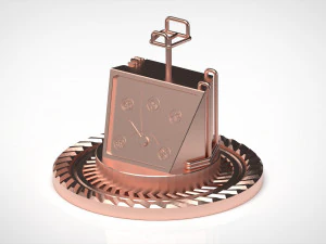 Steampunk Stand for Controller 3D Print Model