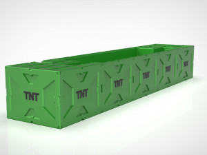 Nintendo Switch Dock as TNT explosive containers set 3D Print Model