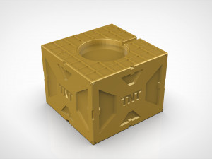 Apple Watch Dock as TNT explosive container 3D Print Model
