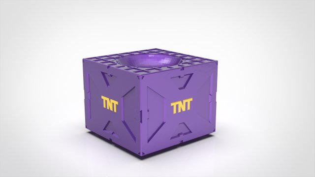 EGG HOLDER AS A TNT EXPLOSIVE CONTAINER Modèles 3D en vedette .c4d .max .obj .3ds .fbx .stl .blend 