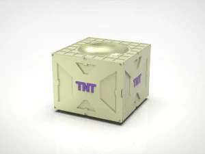 EGG HOLDER AS A TNT EXPLOSIVE CONTAINER 3D Print Model
