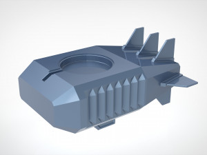 Apple Watch Dock as Amphibian Shipyard 3D 打印模型