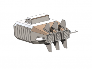 Apple Watch Dock as Amphibian Shipyard Model do druku 3D