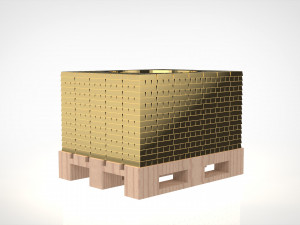 Egg Holder as Mountain of Gold Bars Model Cetak 3D