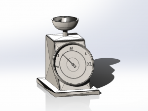 Egg Holder as Egg Scales Model Cetak 3D