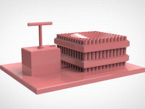 Egg Holder as Dynamite Bomb with Detonator Model Cetak 3D