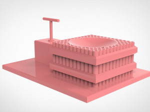 Egg Holder as Dynamite Bomb with Detonator Model Cetak 3D