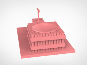 Egg Holder as Dynamite Bomb with Detonator Model Cetak 3D