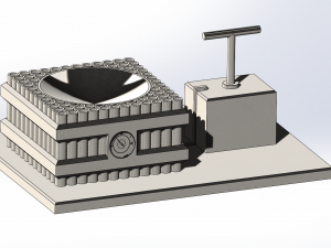 Egg Holder as Dynamite Bomb with Detonator Model Cetak 3D