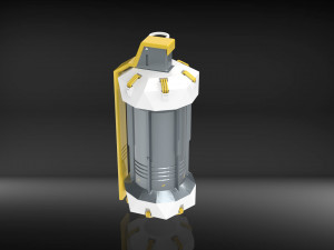 Sci-Fi Grenade as Stash Container 3Dプリントモデル