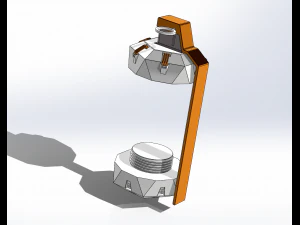 Sci-Fi Grenade as Stash Container 3D Print Model