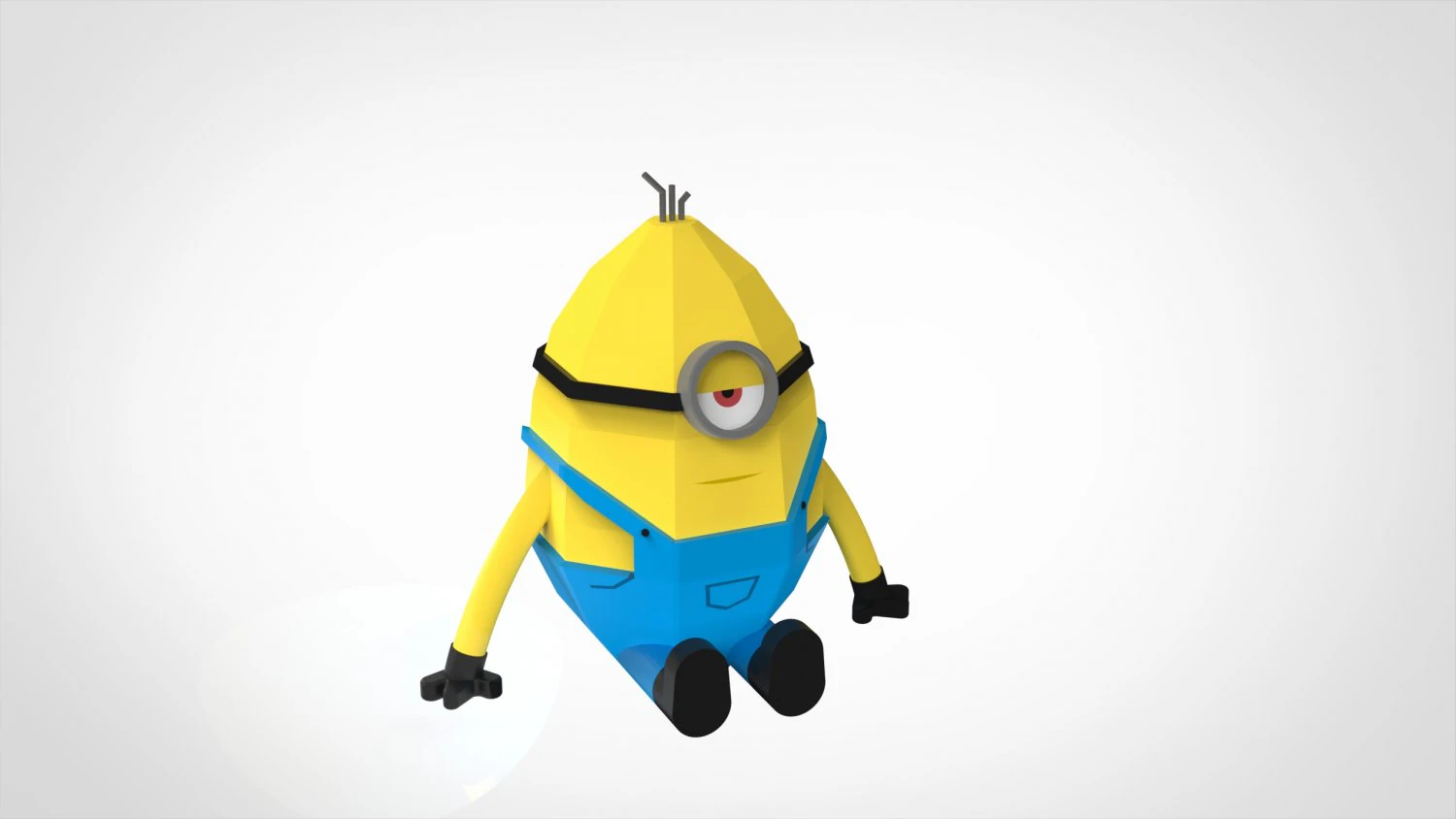 Minion Easter Box 3D Print Model .c4d .max .obj .3ds .fbx .stl .blend 