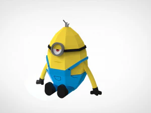 Minion Easter Box 3D Print Model
