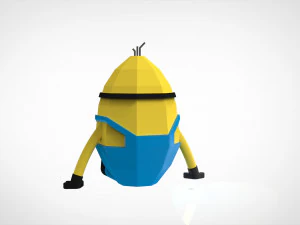 Minion Easter Box 3D Print Model