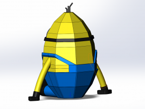 Minion Easter Box 3D-Druckmodell